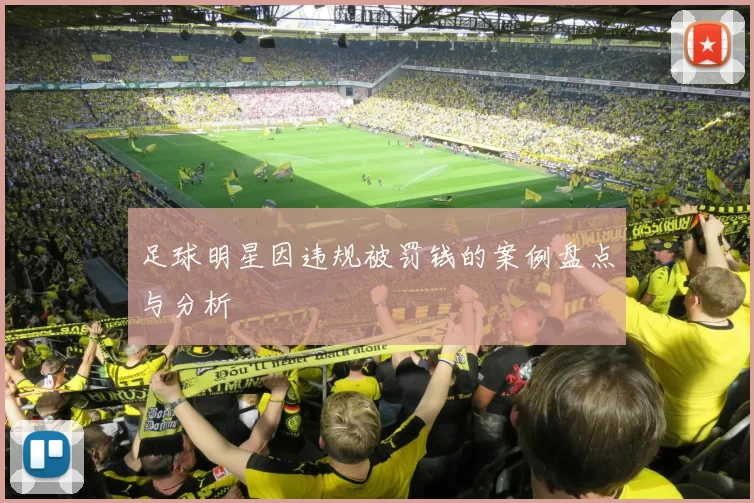足球明星因违规被罚钱的案例盘点与分析