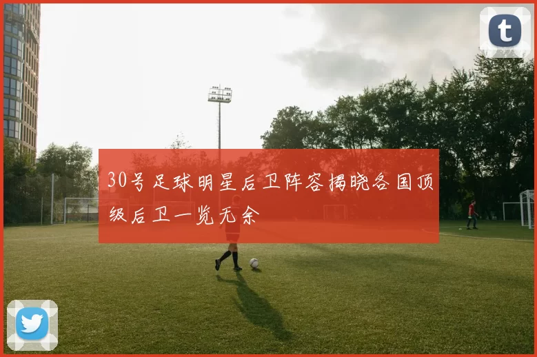 30号足球明星后卫阵容揭晓各国顶级后卫一览无余