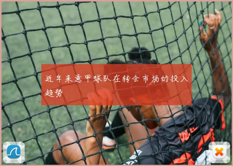 近年来意甲球队在转会市场的投入趋势