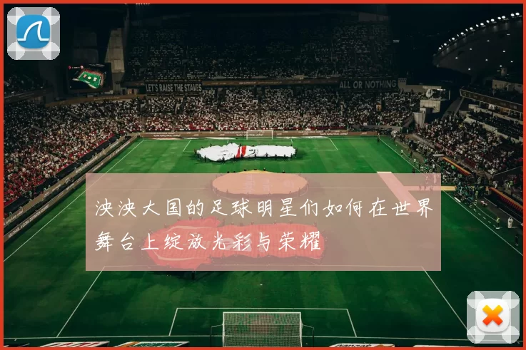泱泱大国的足球明星们如何在世界舞台上绽放光彩与荣耀