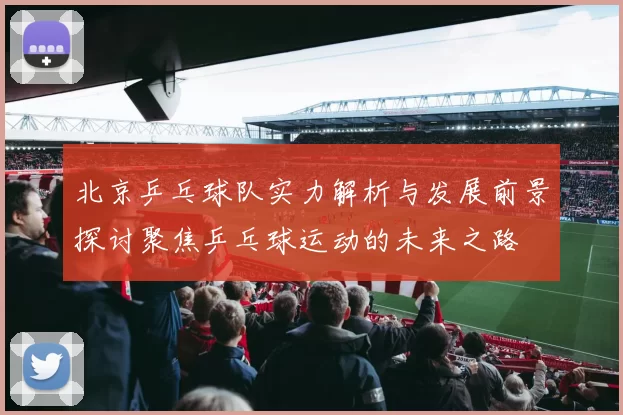 北京乒乓球队实力解析与发展前景探讨聚焦乒乓球运动的未来之路