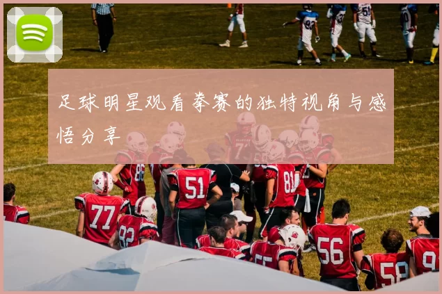 足球明星观看拳赛的独特视角与感悟分享